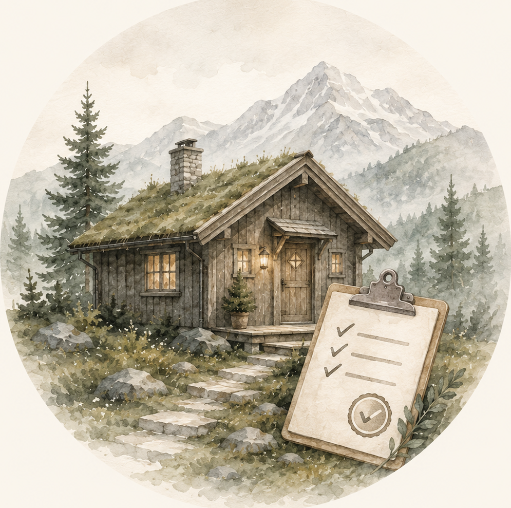 Norwegian Mountain Cabins logo